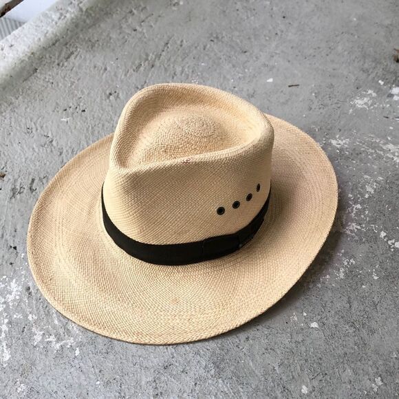 Christy’s hand made Panama hat